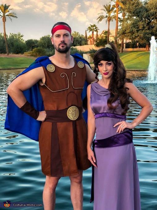22. Hercules and Meg Costumes for Halloween