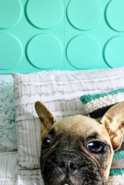 27. 3D Tile Headboard