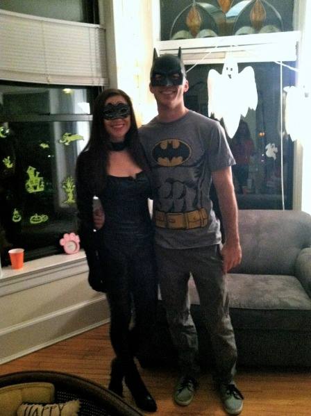 3. Batman and Catwoman Costumes