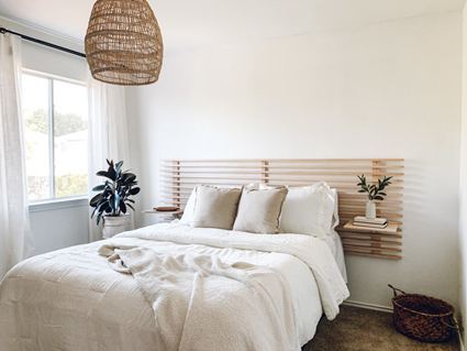 3. Minimalist Headboard