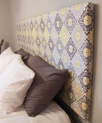 34. Fabric Headboard