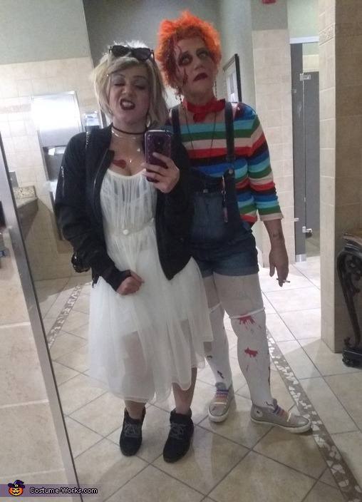 35. Chucky and Bride, Tiffany Costumes