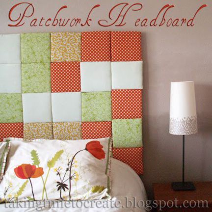 37. Patch Pattern Headboard