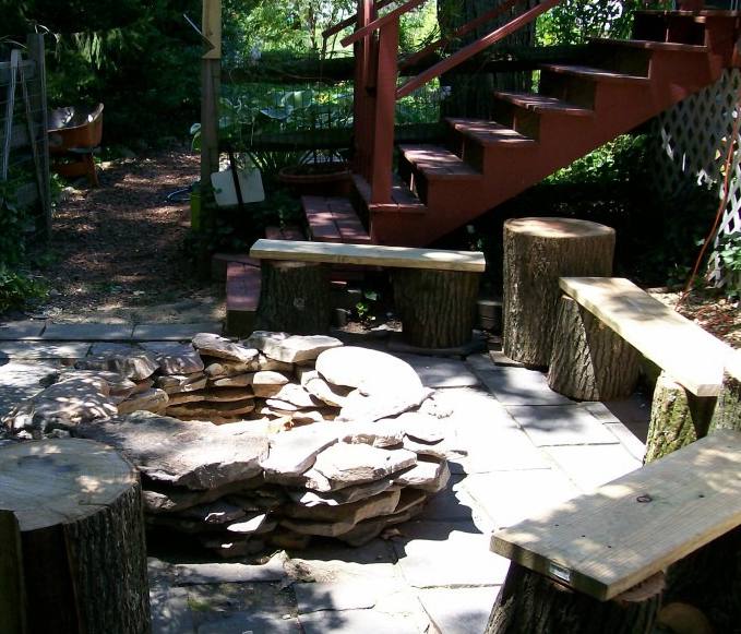 40. The “Camp Rosen” Fire Pit