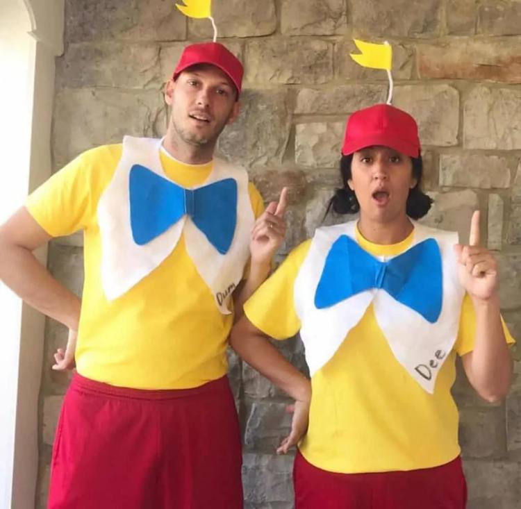  41. Tweedle Dee and Tweedle Dum Couples Costumes