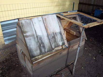 42. Small and Easy Chicken Coop Plan