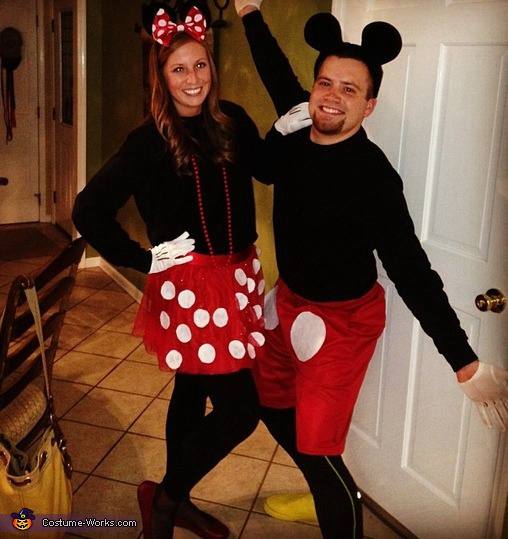 48. Mickey and Minnie Deadmau5 Costumes for Halloween