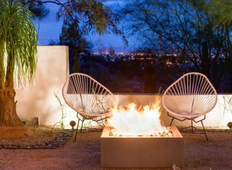 55. Eye Catching Fire Pit