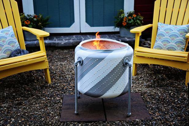 66. Washer Drum Fire Pit