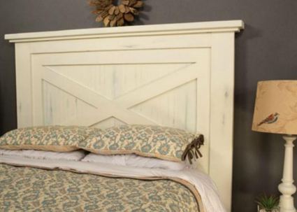 69. Farmhouse Headboard