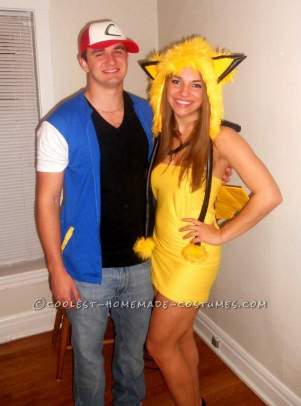 7. Pikachu and Ash Costumes