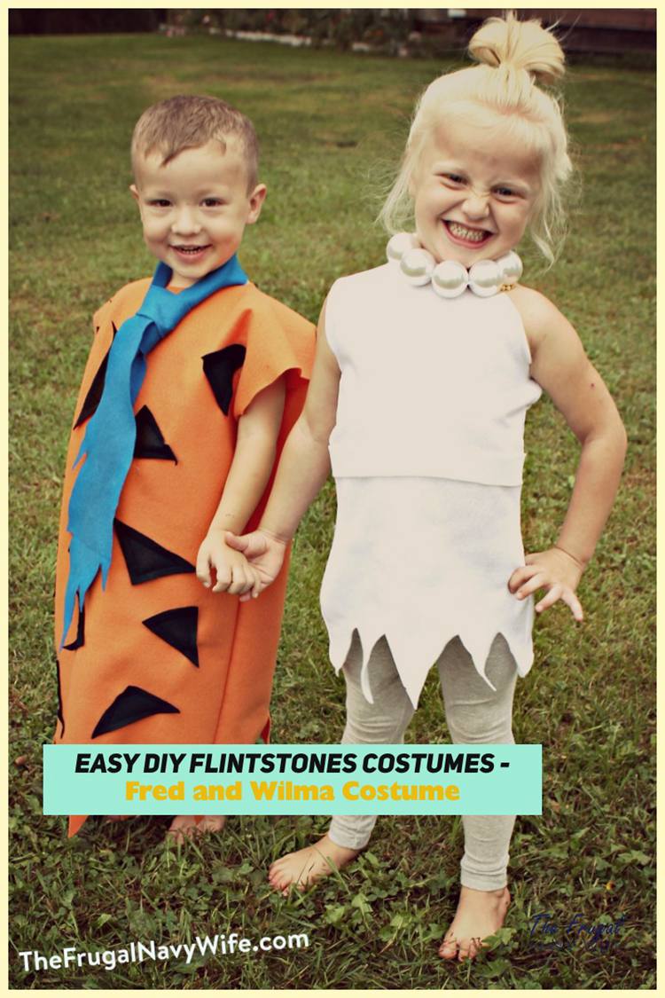 74. Fred and Wilma Flintstone Costume