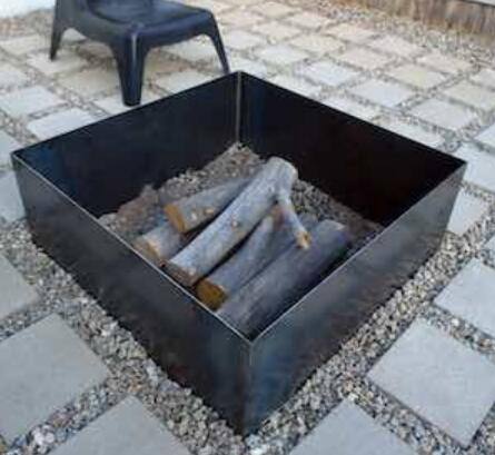 83. Metal Fire Pit