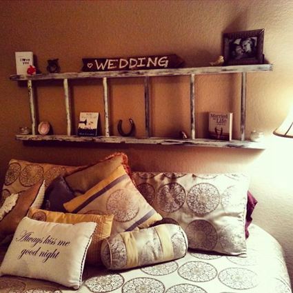 85. Ladder Headboard