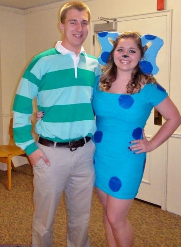 94. Blue Clues Couples Costumes