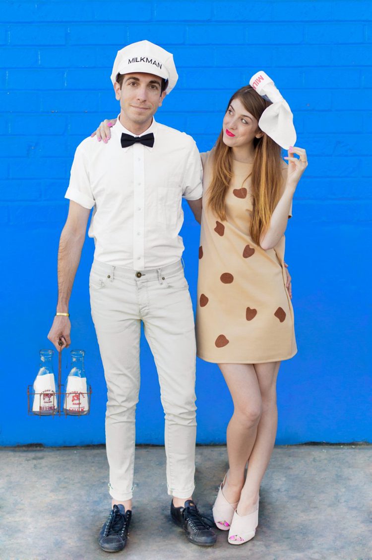 96. Cookies and Milk Couples Costume