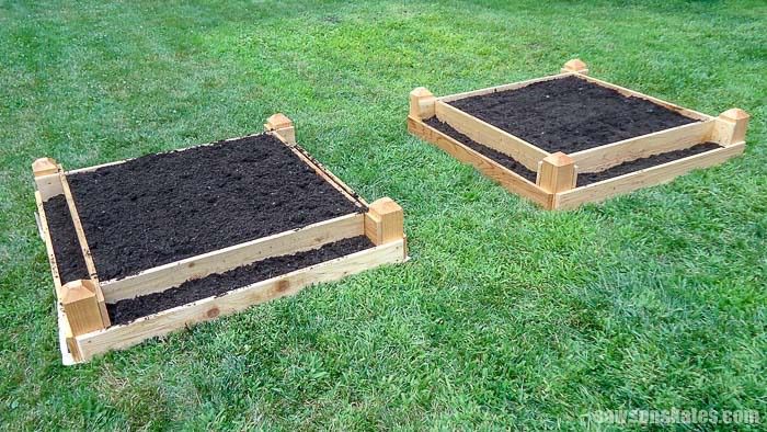 Double Tier Raised Bed