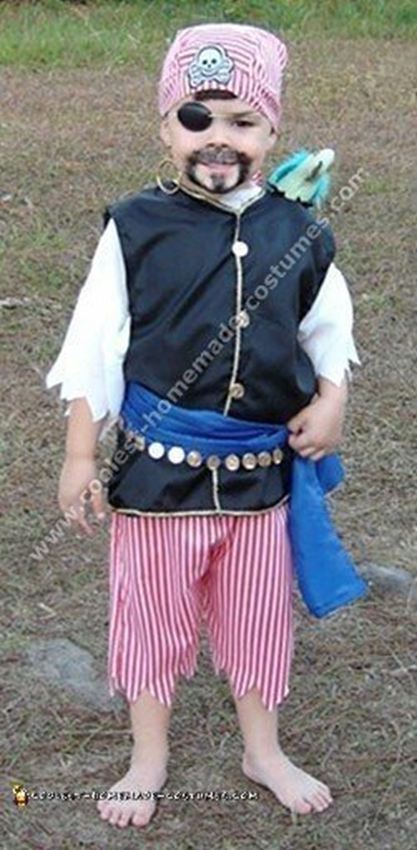 22. DIY Kids Pirate Costume