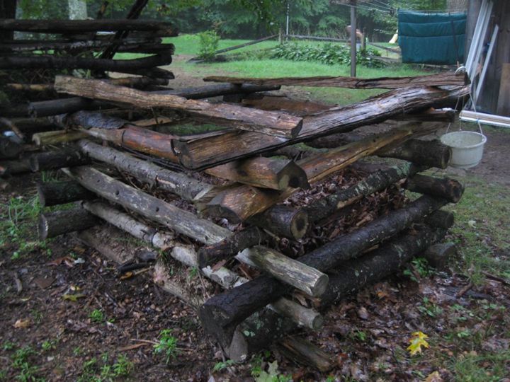 26. Log Worm Composting Bin