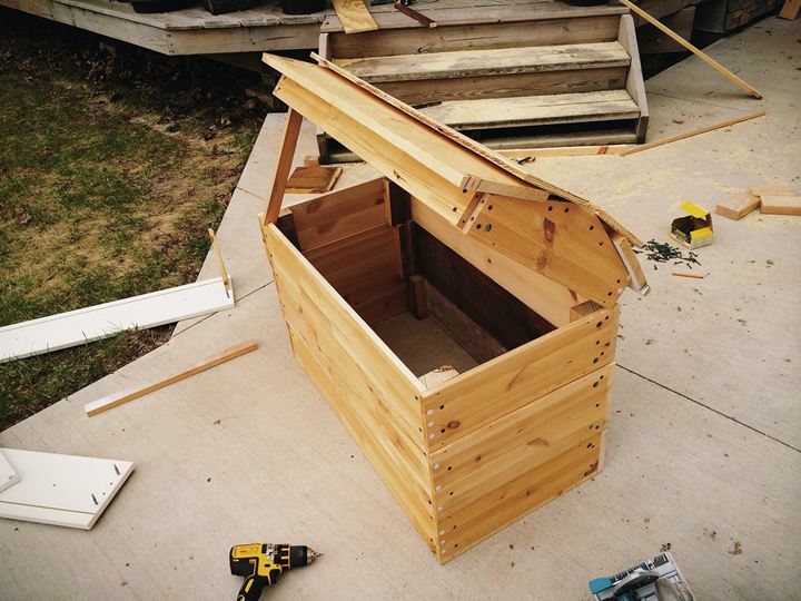 44. Old Dresser Compost Bin