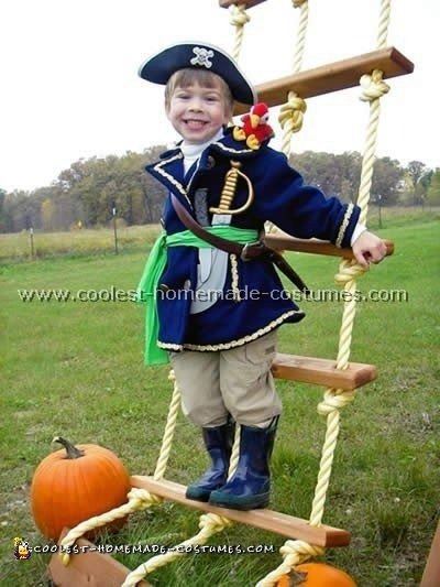 53. Cool Kid's DIY Pirate Costume