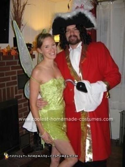 67. Captain Hook and Tinkerbell Costume