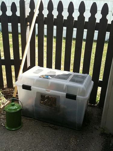 9. Plastic Compost Bin