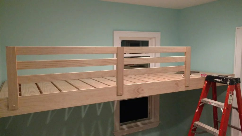 Loft Bed Floating DIY