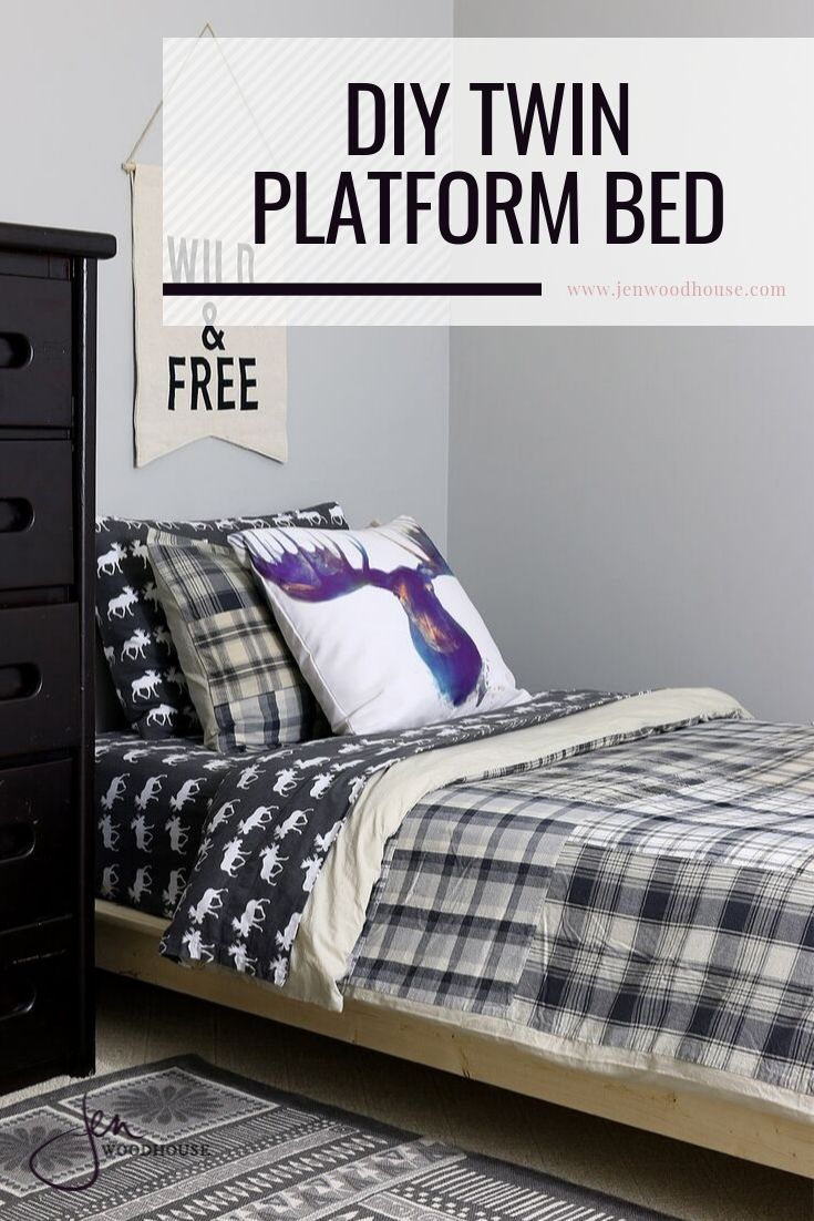 Twin Floating Bed Frame Plans